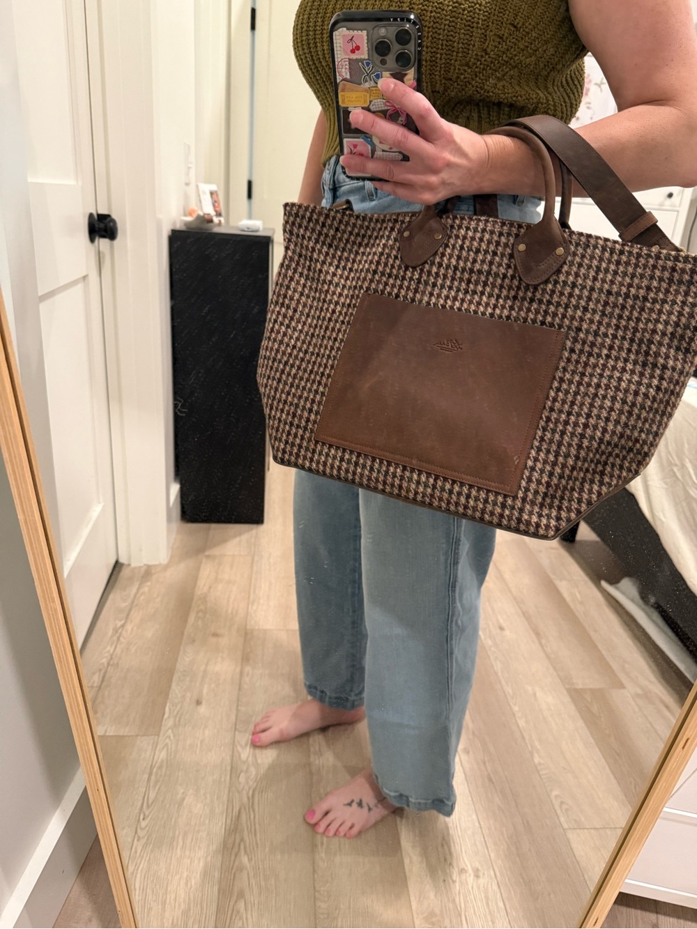 Signature Anniversary Tote, Harris Tweed - Picture 13 of 13